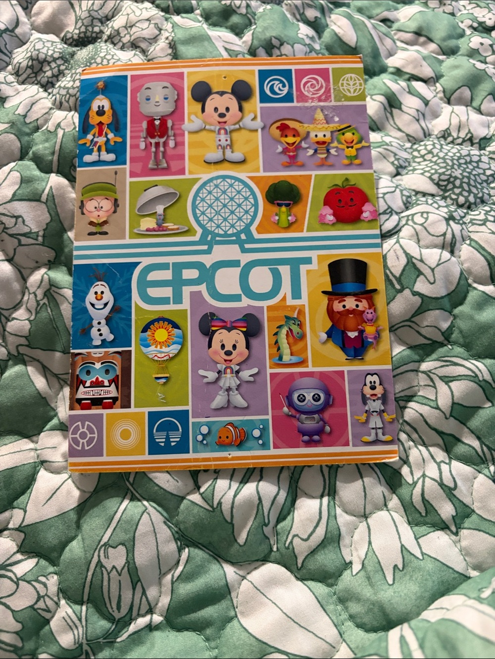 Epcot Wonderground Postcard